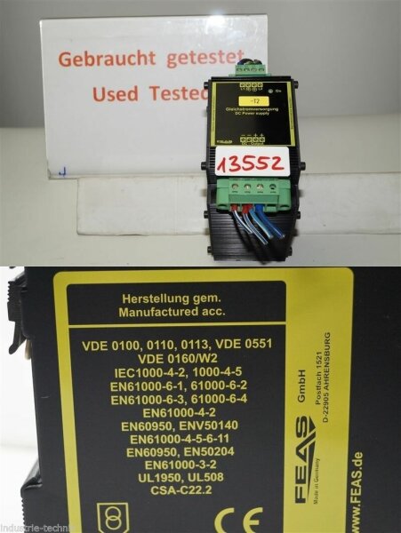 Feas power supply netzteil 4A  24v 4,0 Amp