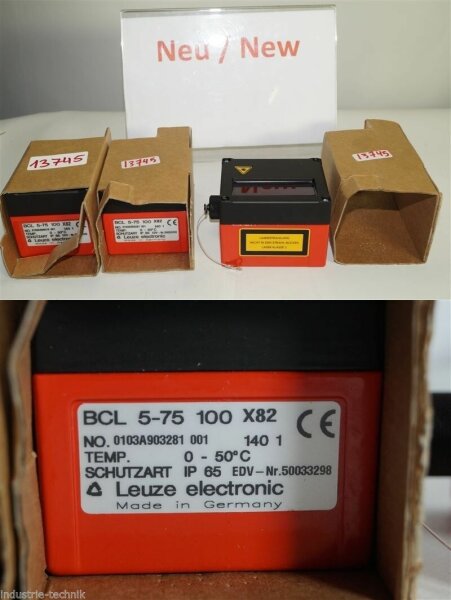 Leuze BCL 5-75 100 X82 Barcodescanner  BCL5-75100X82