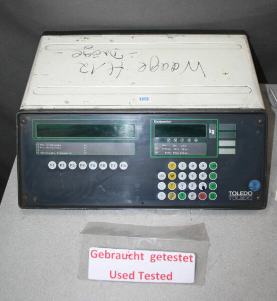 Mettler Toledo TSM MTK 57778 Terminal Monitor Waage Bodenwaage Plattformwaage MA