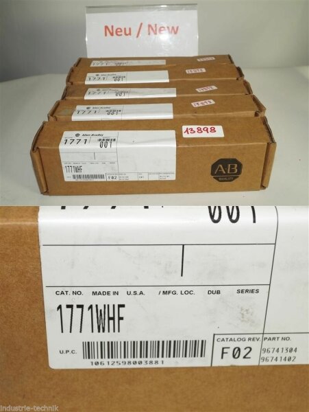 Allen bradley 1771   1771WHF  REV  C01