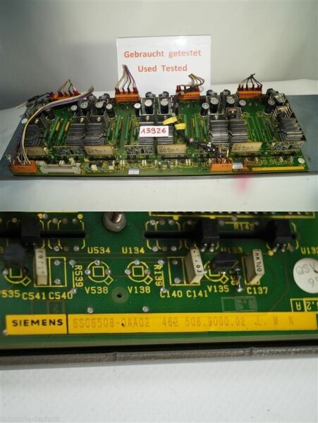 Siemens Simodrive 6SC6508-0AA02 6SC6 508-0AA02 Transistoransteuerung