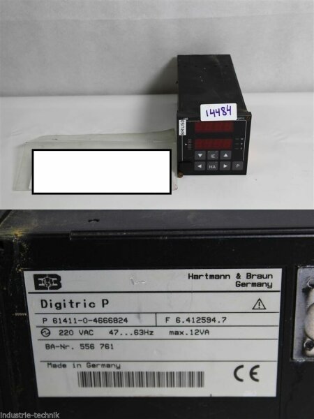 Hartmann & braun Digitric P