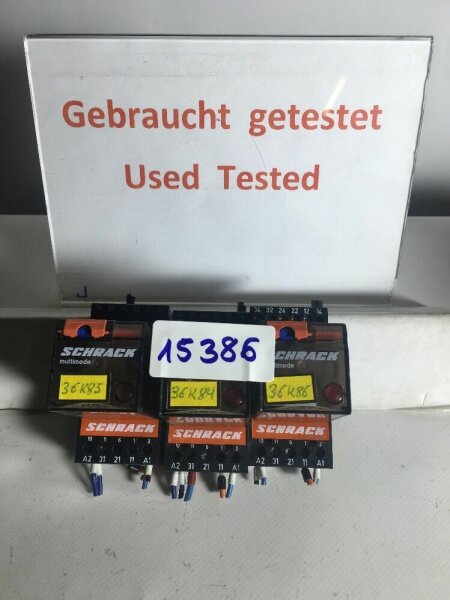3 X Stücke Schrack multimode MT323024; 24V