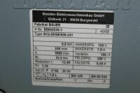 Bauer 0,8 Kw 240 min Getriebemotor G12-20/GK930-241 gearbox