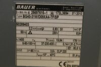 Bauer 2,2 Kw 71 min Getriebemotor BG40-31W/D09XA4-TF/SP Gearbox