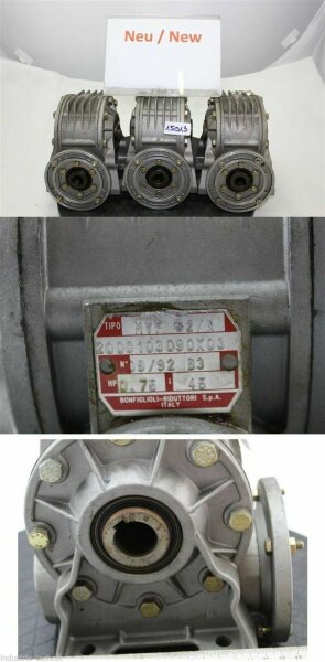 Bonfiglioli MVF 62/N Schneckengetriebe i=45 getriebe gearbox getriebemotor