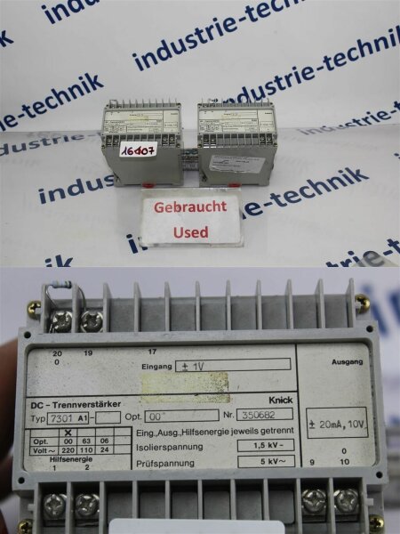 DC-Trennverstärker 7301 A1