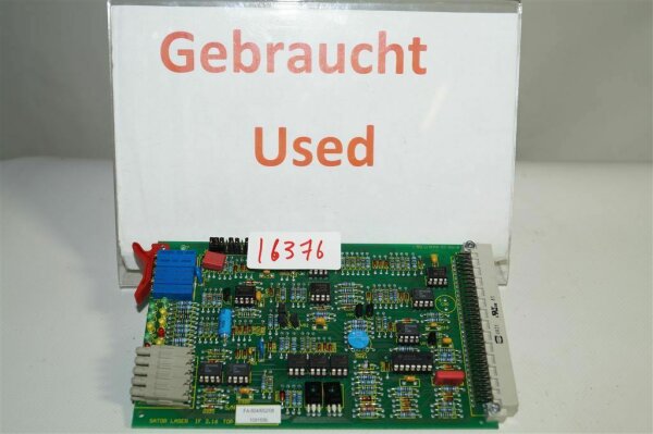 Domino Sator Laser IF  2.16  FA-604/652/08   109169b