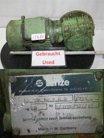 Lenze 0,25 kw  93 min  getriebemotor Gearbox