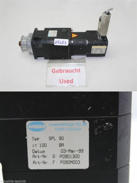 MATTKE MBR0130/L3-30-0  SERVOMOTOR EISELE SPL 90