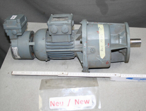 Bauer Getriebemotor 0,18 kw  41 Min sterngetriebe BREMSE G12-20DK64-163L gearbox