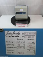 SCHLAFHORST PMBL-400-004  Frequenzumrichter Umrichter 1,5 KW