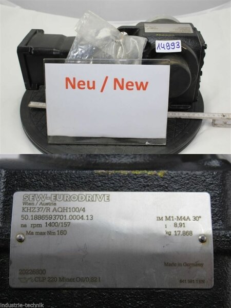 Sew KHZ37/RAQH100/4  Getriebe für getriebemotor