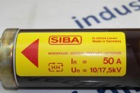 SIBA 30 177 13.50 Hochspannungs-Sicherung 301771350 10/17,5kv  50A