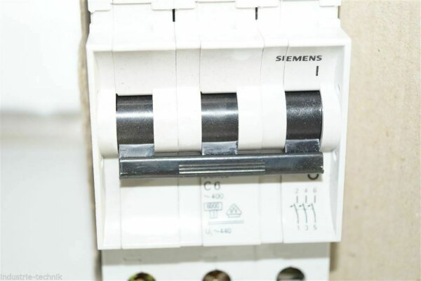 siemens 5SX23 Leitungsschutzschalter Automat C 6 3polig c6A 3 polig 6AC