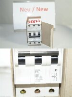 siemens 5SX23 Leitungsschutzschalter Automat C 6 3polig c6A 3 polig 6AC