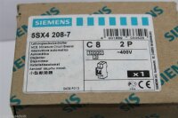 Siemens 5SX4 208-7 Leistungsschutzschalter circuit breaker 5SX4208-7     c8  2p