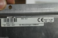 Sigmatek 12-002-041 CD Modultrager CMB041  00977701