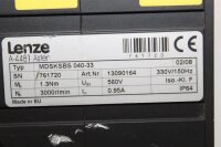 Lenze MDSKSBS 040-33 Servomotor GKR03-2NSBR1A 13090164