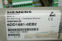 Siemens 6DD1681-0EB2 Simadyn D SE41.2 Interfacemodul Modul