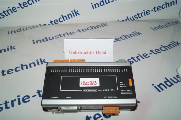 Kuhnke Kuax 671 controller    671.022.16