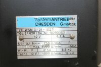 WSM Servo WSM 3-21-1021  servomotor DDR  WSM3-21-1021