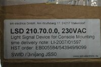 sm LSD 210.70.0.0  230v   Light Signal Device for console mounting