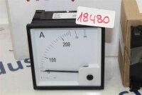 eltroma technik EQ 96, 2501A Dreheisen Strommesser