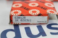 5  X stücke FAG 6301ZR Rillenkugellager Kugellager