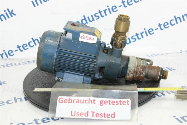 Hallbauer Dieselmatic diesel Kreiselpumpe 33 L-min 0,37 kw 220v transportschaden