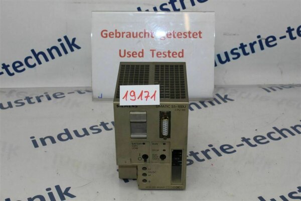 Siemens Simatic S5 6ES5 100-8MA01 6ES5100-8MA01