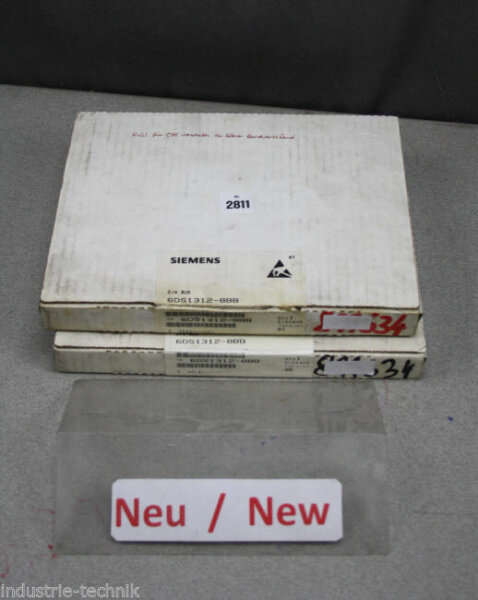 Siemens Teleperm  6DS1312-8BB  6DS1 312-8BB  NEU