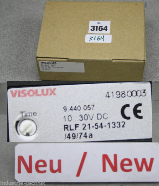 PepperL + Fuchs VISOLUX RLF21-54-1332/49/74A  10-30VDC  9440057 RLF Reflexionsli