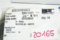 16 x stücke o-ring 56,52x5,33-nbr70