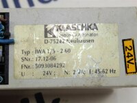KLASCHKA IWA 1/5-2.60 Netzteil