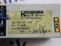 KLASCHKA IWA 1/5-2.60 Netzteil