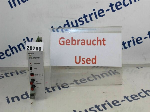 Mannesmann Rexroth VT5004-24 R1E Prop. amplifier A028
