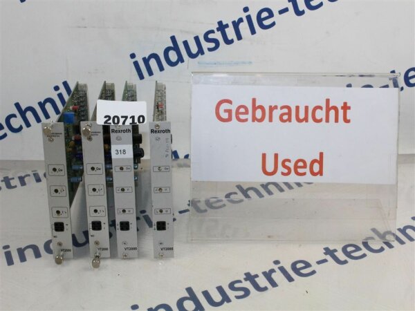 Rexroth VT2000-52 Amplifier Card VT200052