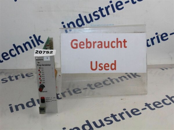 Rexroth VT3000-35 R1 Prop. Verstärker 43043393