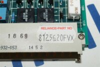 Reliance 8125620FVX Card Analog