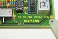 Siemens 83 83 002 X1568 D36 MODUL 8383002X1568D36