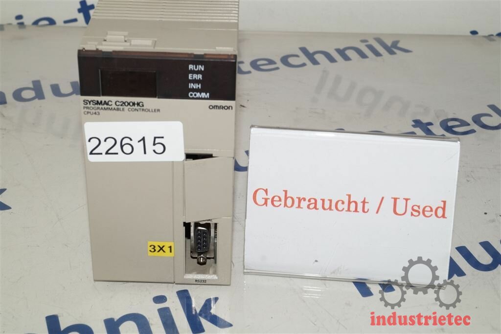 OMRON C200HG-CPU43-E CPU Unit C200HGCPU43E, 500,00