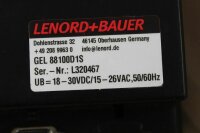 Lenord + Bauer GEL 88100D1S Bedienpanel