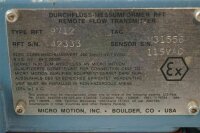 Micro Motion 9712 Durchfluss-Messumformer