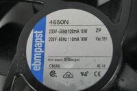 ebmpapst 4650N Lüfter Ventilator  230 volt