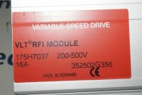 Danfoss VLT RFI MODULE 175H7037 Variable Speed Drive