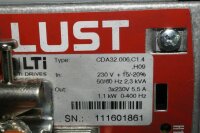 LUST LTi CDA32.006,C1.4 Frequenzumrichter 1,1 kW working...