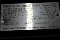 SEW-EURODRIVE 1,8 kW 15 min Getriebemotor R87 SDT100LS6/2/BMG/TF Gearbox