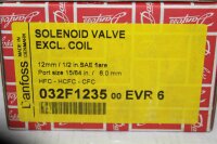 Danfoss SOLENOID VALVE EXCL. COIL  EVR 6   032F1235    Magnetventil