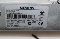 SIEMENS MICROMASTER 4 6SE6400-2FB00-6AD0 EMC Filter 6SE64002FB006AD0